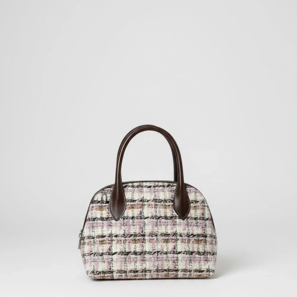 Tory Burch compact tweed